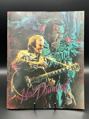 Vintage Neil Diamond 1992 Lovescape Tour Concert Program Souvenir Book